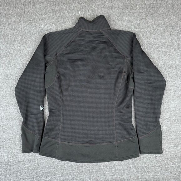 Patagonia R1 Regulator Fleece Pullover Women's Small Black Logo 1/4 Zip Jacket - Picture 6 of 9